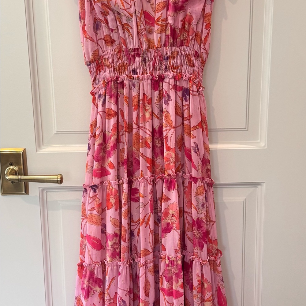 Misa Los Angeles Trina Dress-Fire Florals Mix